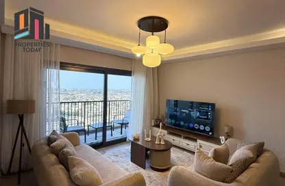 Apartment - 2 Bedrooms - 2 Bathrooms for rent in Park Side Residence - Zed Towers - Sheikh Zayed Compounds - Sheikh Zayed City - Giza