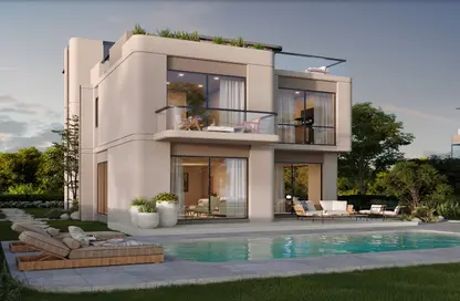 Villa - 3 Bedrooms - 3 Bathrooms for sale in Lake West - Sheikh Zayed Compounds - Sheikh Zayed City - Giza