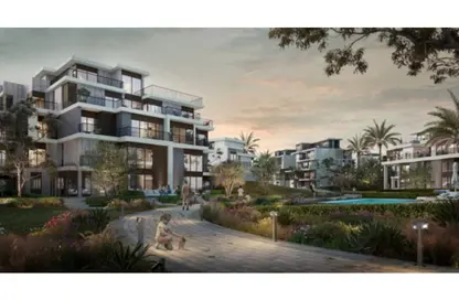 Penthouse - 3 Bedrooms - 5 Bathrooms for sale in Solana - New Zayed City - Sheikh Zayed City - Giza