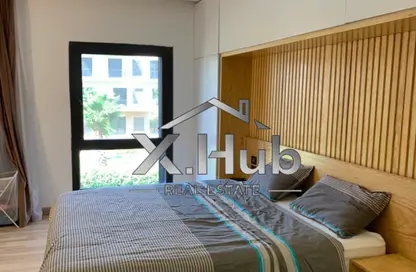 شقة - 2 غرف نوم - 2 حمامات للايجار في ذا كورت ياردز - كمبوندات الشيخ زايد - الشيخ زايد - الجيزة