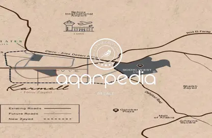 شقة - 2 غرف نوم - 2 حمامات للبيع في فاي سوديك - مدينة زايد الجديدة - الشيخ زايد - الجيزة