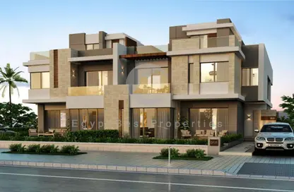 Twin House - 4 Bedrooms - 4 Bathrooms for sale in Tawny Hyde Park - 6 October Compounds - 6 October City - Giza