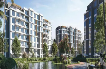Apartment - 2 Bedrooms - 3 Bathrooms for sale in Palm Hills New Cairo - 5th Settlement Compounds - The 5th Settlement - New Cairo City - Cairo