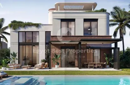 Villa - 7 Bedrooms - 7 Bathrooms for sale in Crescent Walk - 5th Settlement Compounds - The 5th Settlement - New Cairo City - Cairo