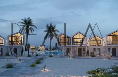 Chalet - 2 Bedrooms - 2 Bathrooms for sale in South Med - Qesm Ad Dabaah - North Coast