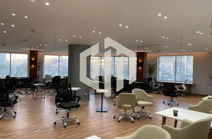 Office Space - Studio - 2 Bathrooms for rent in 90 Street - The 5th Settlement - New Cairo City - Cairo