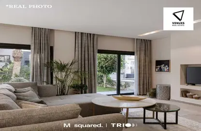 Apartment - 2 Bedrooms - 2 Bathrooms for sale in Trio Gardens - 5th Settlement Compounds - The 5th Settlement - New Cairo City - Cairo