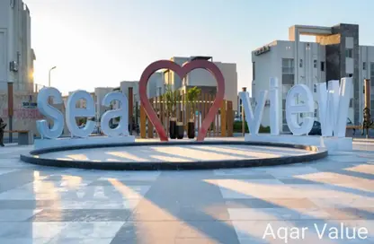 Twin House - 3 Bedrooms - 3 Bathrooms for sale in Sea View - Ras Al Hekma - North Coast