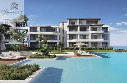 شقق فندقية - 3 غرف نوم - 2 حمامات للبيع في چون - راس الحكمة - الساحل الشمالي