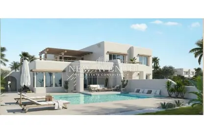 شاليه - 3 غرف نوم - 3 حمامات للبيع في هاسيندا ويست - راس الحكمة - الساحل الشمالي