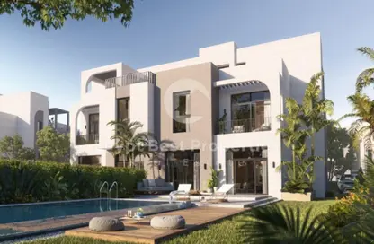 Twin House - 3 Bedrooms - 3 Bathrooms for sale in O West - 6 October Compounds - 6 October City - Giza