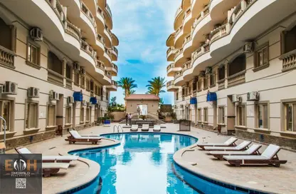 Apartment - 2 Bedrooms - 1 Bathroom for sale in Al Ahyaa District - Hurghada - Red Sea