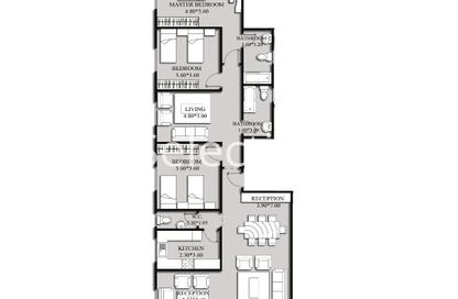 Apartment - 4 Bedrooms - 3 Bathrooms for sale in Bait Alwatan - The 5th Settlement - New Cairo City - Cairo
