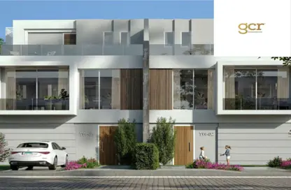 Apartment - 2 Bedrooms - 1 Bathroom for sale in El Patio Riva - The 6th Settlement - New Cairo City - Cairo