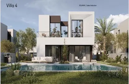 Villa - 3 Bedrooms - 4 Bathrooms for sale in Solana - New Zayed City - Sheikh Zayed City - Giza