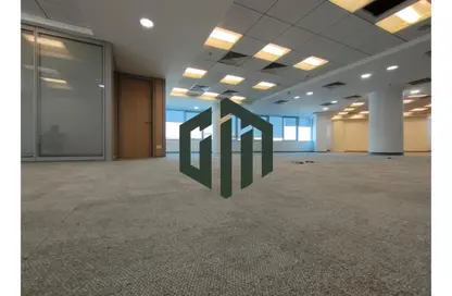 Office Space - Studio - 2 Bathrooms for rent in Bank Center Street - South Teseen St. - The 5th Settlement - New Cairo City - Cairo