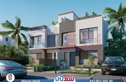 فيلا - 5 غرف نوم - 4 حمامات للبيع في بالم هيلز - كمبوندات الاسكندرية - الاسكندرية