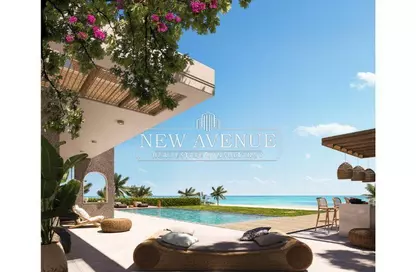 Chalet - 2 Bedrooms - 2 Bathrooms for sale in The Med - Ras Al Hekma - North Coast
