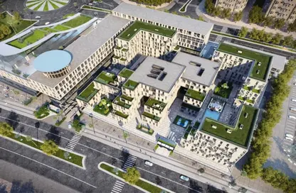 Office Space - Studio - 1 Bathroom for sale in Skyramp - Sheikh Zayed City - Giza