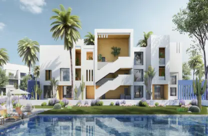 Townhouse - 3 Bedrooms - 3 Bathrooms for sale in The Cribs Jefaira - Ras Al Hekma - North Coast