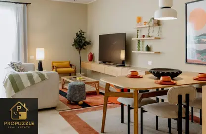 Apartment - 2 Bedrooms - 1 Bathroom for rent in Villette - 5th Settlement Compounds - The 5th Settlement - New Cairo City - Cairo