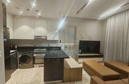 Apartment - 1 Bedroom - 2 Bathrooms for rent in Aljazi Marriott Residences - Mohamed Naguib Axis - North Investors Area - New Cairo City - Cairo