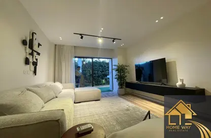 Apartment - 2 Bedrooms - 2 Bathrooms for rent in Lake View Residence - 5th Settlement Compounds - The 5th Settlement - New Cairo City - Cairo