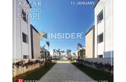 Twin House - 3 Bedrooms - 3 Bathrooms for sale in Azzar 2 - 5th Settlement Compounds - The 5th Settlement - New Cairo City - Cairo