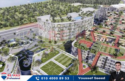 شقة - 2 غرف نوم - 2 حمامات للبيع في سكاي لاين - سموحة - حي شرق - الاسكندرية