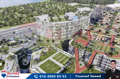 Apartment - 2 Bedrooms - 2 Bathrooms for sale in Sky line - Smouha - Hay Sharq - Alexandria