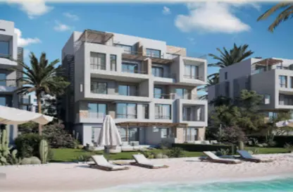 Penthouse - 3 Bedrooms - 4 Bathrooms for sale in Al Masyaf - Ras Al Hekma - North Coast
