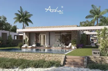 Townhouse - 4 Bedrooms - 4 Bathrooms for sale in Azha North - Ras Al Hekma - North Coast