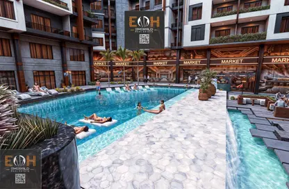 Apartment - Studio - 1 Bathroom for sale in El Hadaba District - Hurghada - Red Sea