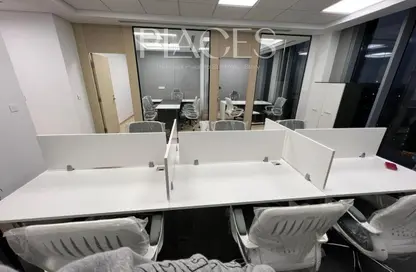 Office Space - Studio - 2 Bathrooms for rent in Cairo Festival City - North Investors Area - New Cairo City - Cairo