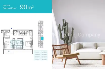 Chalet - 3 Bedrooms - 2 Bathrooms for sale in Golf Porto Marina - Al Alamein - North Coast Chalet - 3 Bedrooms - 2 Bathrooms for sale in Golf Porto Marina - Al Alamein - North Coast