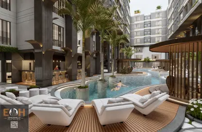 Apartment - 2 Bedrooms - 1 Bathroom for sale in Arabia Area - Hurghada - Red Sea
