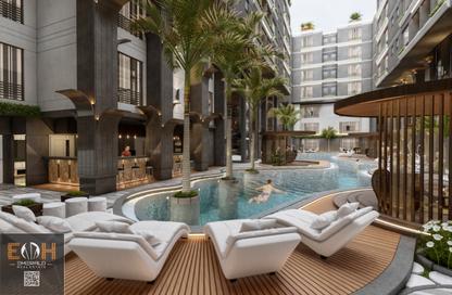 Apartment - 2 Bedrooms - 1 Bathroom for sale in Arabia Area - Hurghada - Red Sea