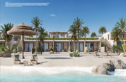Chalet - 2 Bedrooms - 3 Bathrooms for sale in Ramla Lakeside - Qesm Ad Dabaah - North Coast