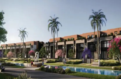 Townhouse - 3 Bedrooms - 2 Bathrooms for sale in O West - 6 October Compounds - 6 October City - Giza