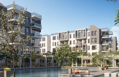 Apartment - 2 Bedrooms - 2 Bathrooms for sale in Rivers - New Zayed City - Sheikh Zayed City - Giza