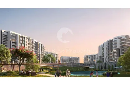 Apartment - 1 Bedroom - 2 Bathrooms for sale in Village West - Sheikh Zayed Compounds - Sheikh Zayed City - Giza