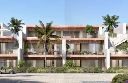 Chalet - 2 Bedrooms - 2 Bathrooms for sale in Ramla Lakeside - Qesm Ad Dabaah - North Coast