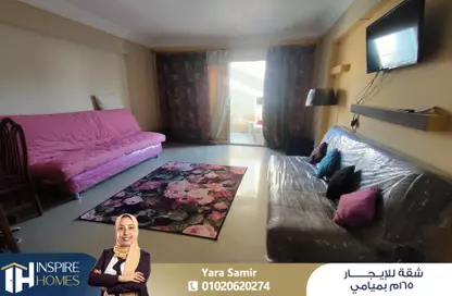 شقة - 3 غرف نوم - 1 حمام للايجار في شارع محمود العيسوي - ميامي - حي اول المنتزة - الاسكندرية