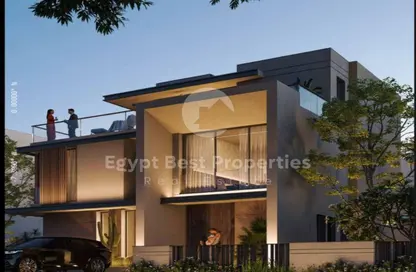 Villa - 4 Bedrooms - 4 Bathrooms for sale in Palm Hills Golf Extension - Al Wahat Road - 6 October City - Giza