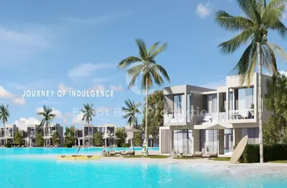 Chalet - 2 Bedrooms - 3 Bathrooms for sale in Azha North - Ras Al Hekma - North Coast