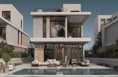 Townhouse - 4 Bedrooms - 3 Bathrooms for sale in Hills of one - New Zayed City - Sheikh Zayed City - Giza