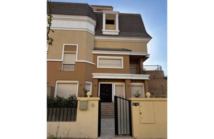 Townhouse - 4 Bedrooms - 3 Bathrooms for sale in Sarai - Mostakbal City Compounds - Mostakbal City - Future City - Cairo