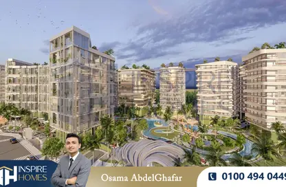 Apartment - 2 Bedrooms - 2 Bathrooms for sale in Sky line - Smouha - Hay Sharq - Alexandria