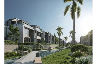 Townhouse - 4 Bedrooms - 4 Bathrooms for sale in Compound Club Hills - 26th of July Corridor - 6 October City - Giza