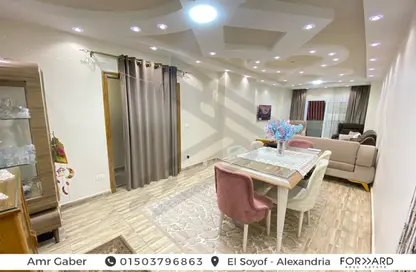 شقة - 3 غرف نوم - 2 حمامات للبيع في ميدان السيوف - السيوف - حي اول المنتزة - الاسكندرية